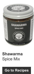 Go to Recipes Shawarma Spice Mix