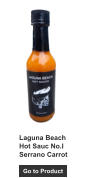 Go to Product Laguna Beach Hot Sauc No.I Serrano Carrot