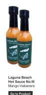 Go to Product Laguna Beach Hot Sauce No.III Mango Habanero